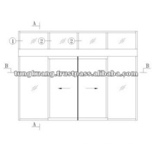 ALUMINIUM SLIDING WINDOW - TK760